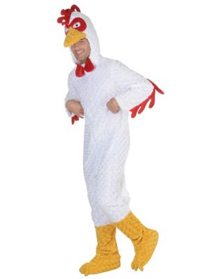 Adult Chicken One Piece Costume Spirithalloween