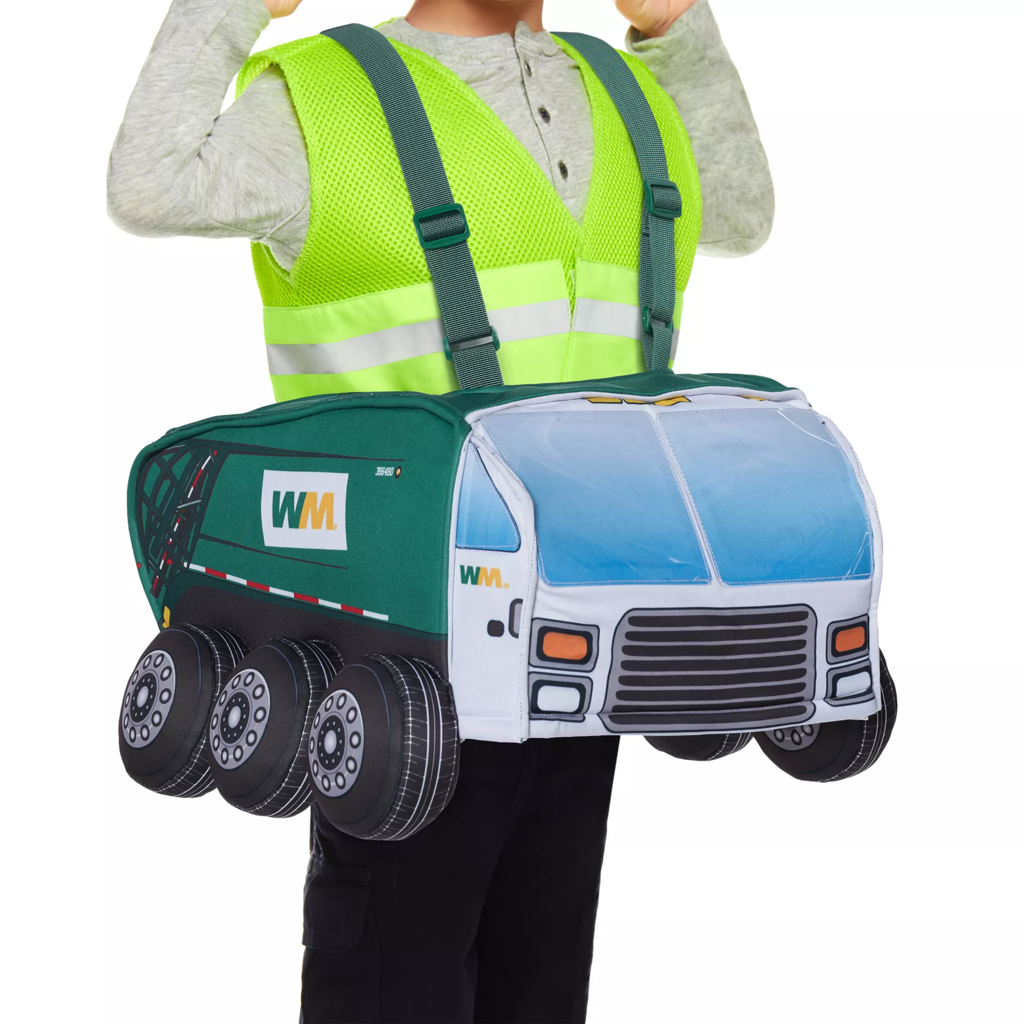 Toddler Garbage Truck Ride-Along Costume - Waste Management at Spencer's