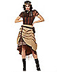 Steampunk Long Ruffle Skirt