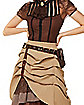 Steampunk Long Ruffle Skirt