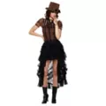 Black Lace Steampunk Skirt at Spirit Halloween