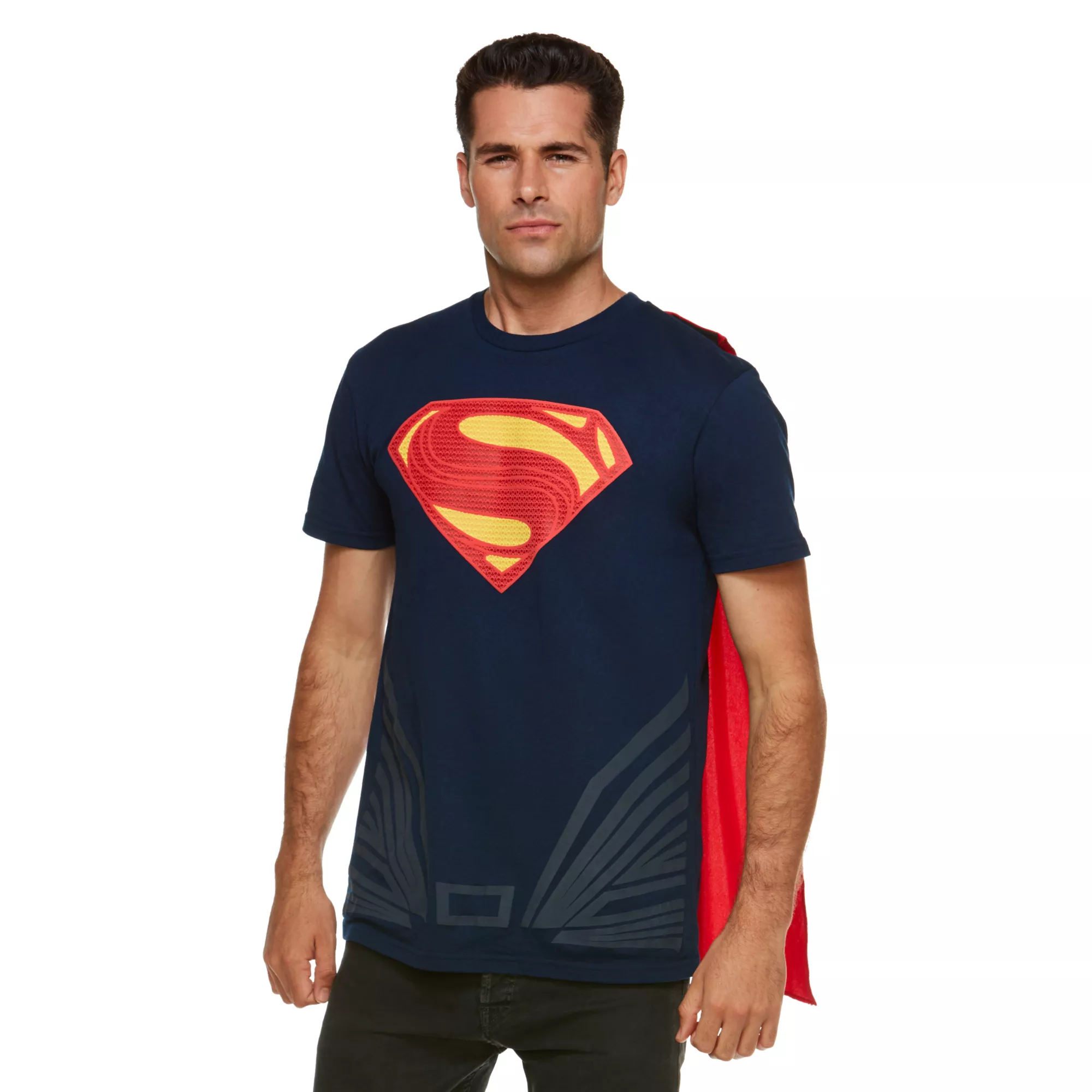Superman Caped T Shirt - DC Comics at Spirit Halloween