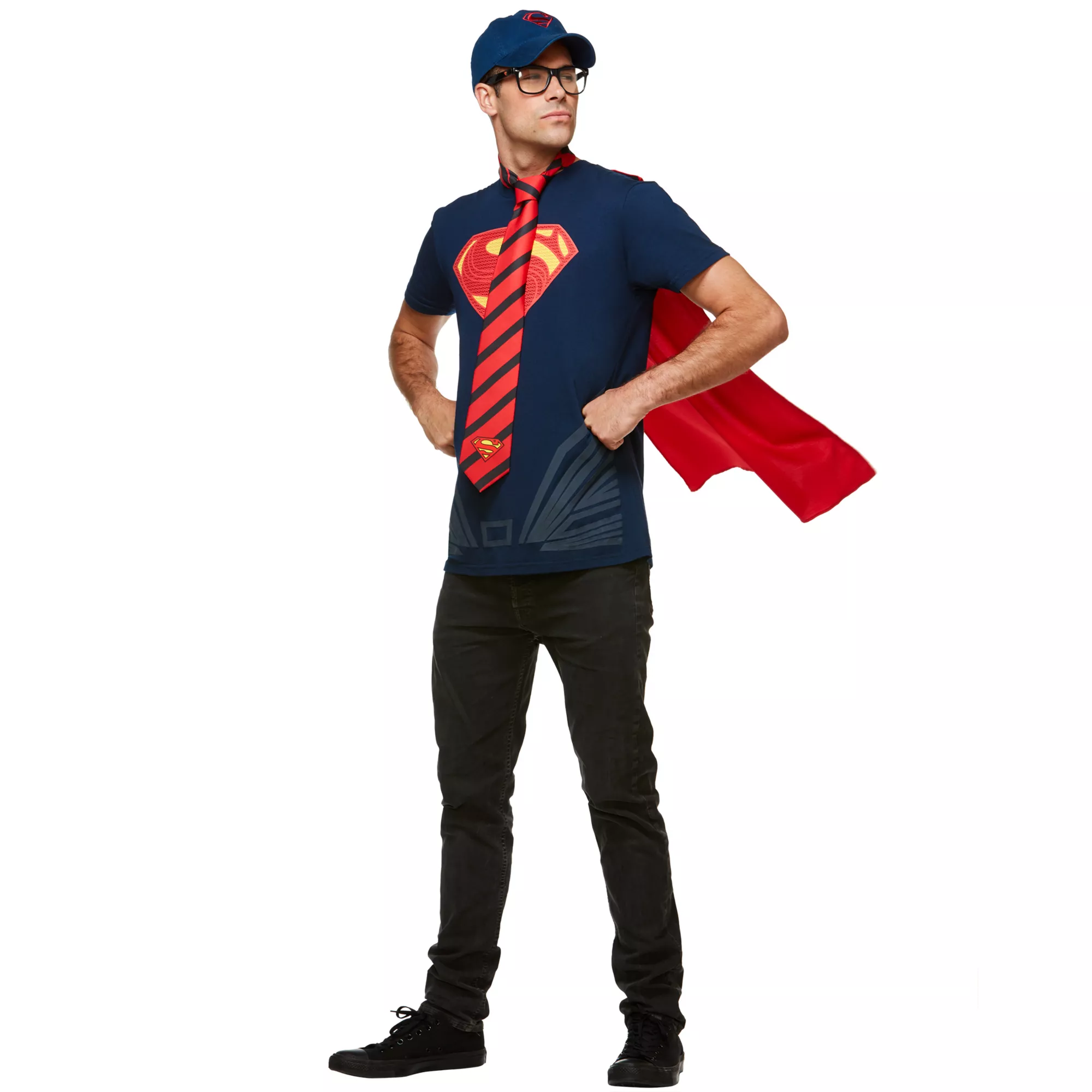 Superman Caped T Shirt - DC Comics at Spirit Halloween