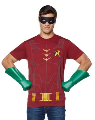 Robin Cape T Shirt DC Comics