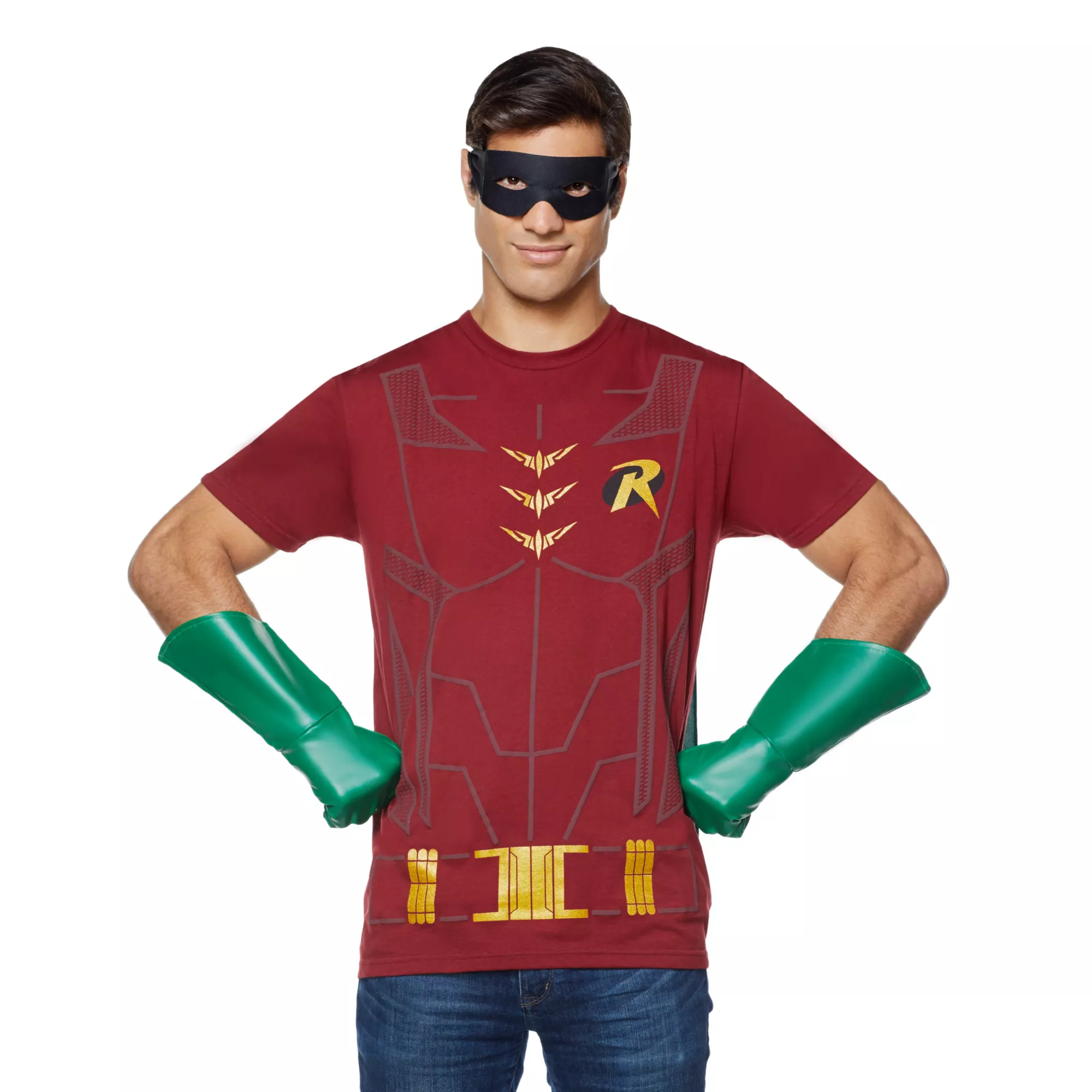 Robin Cape T-Shirt - DC Comics at Spirit Halloween