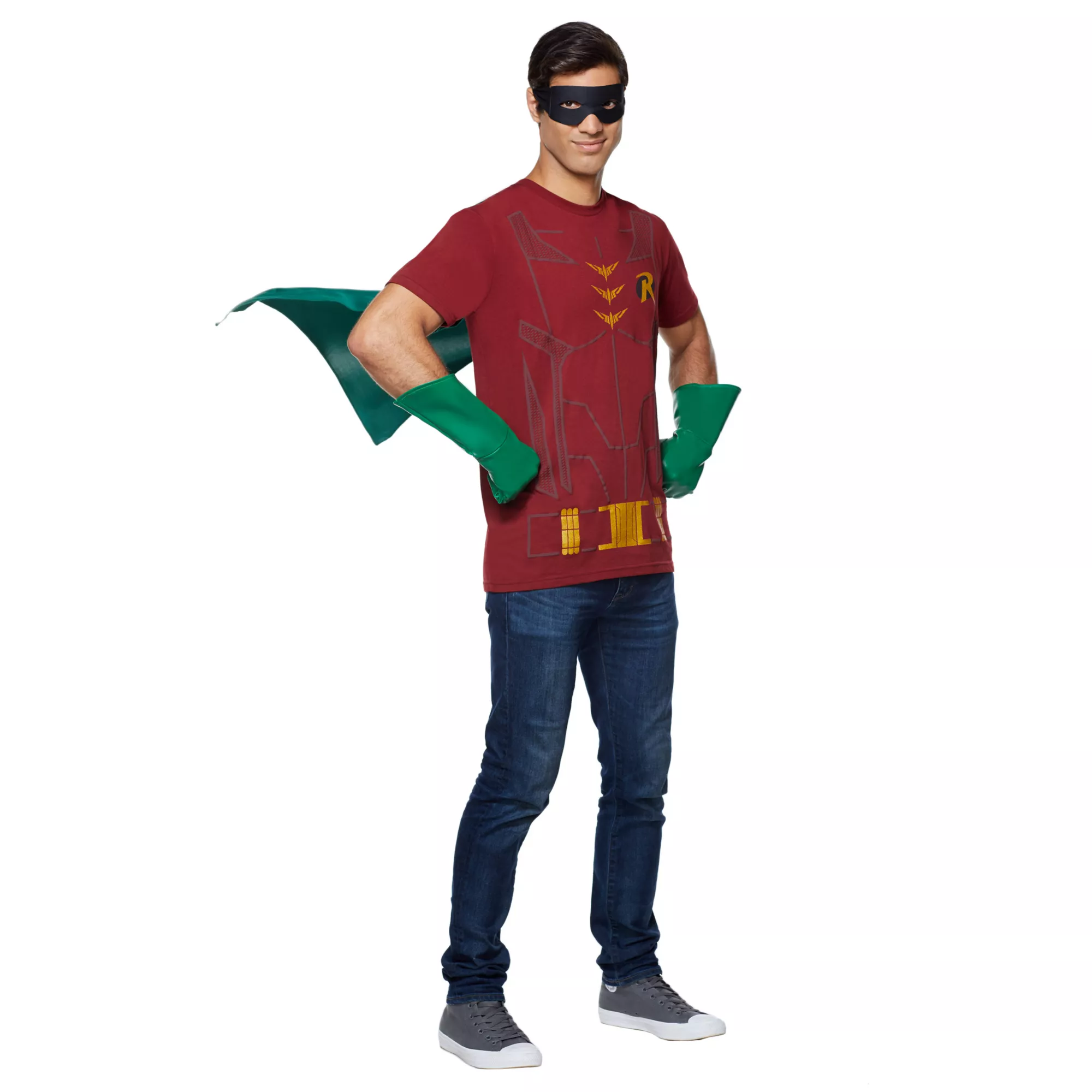 Robin Cape T-Shirt - DC Comics at Spirit Halloween