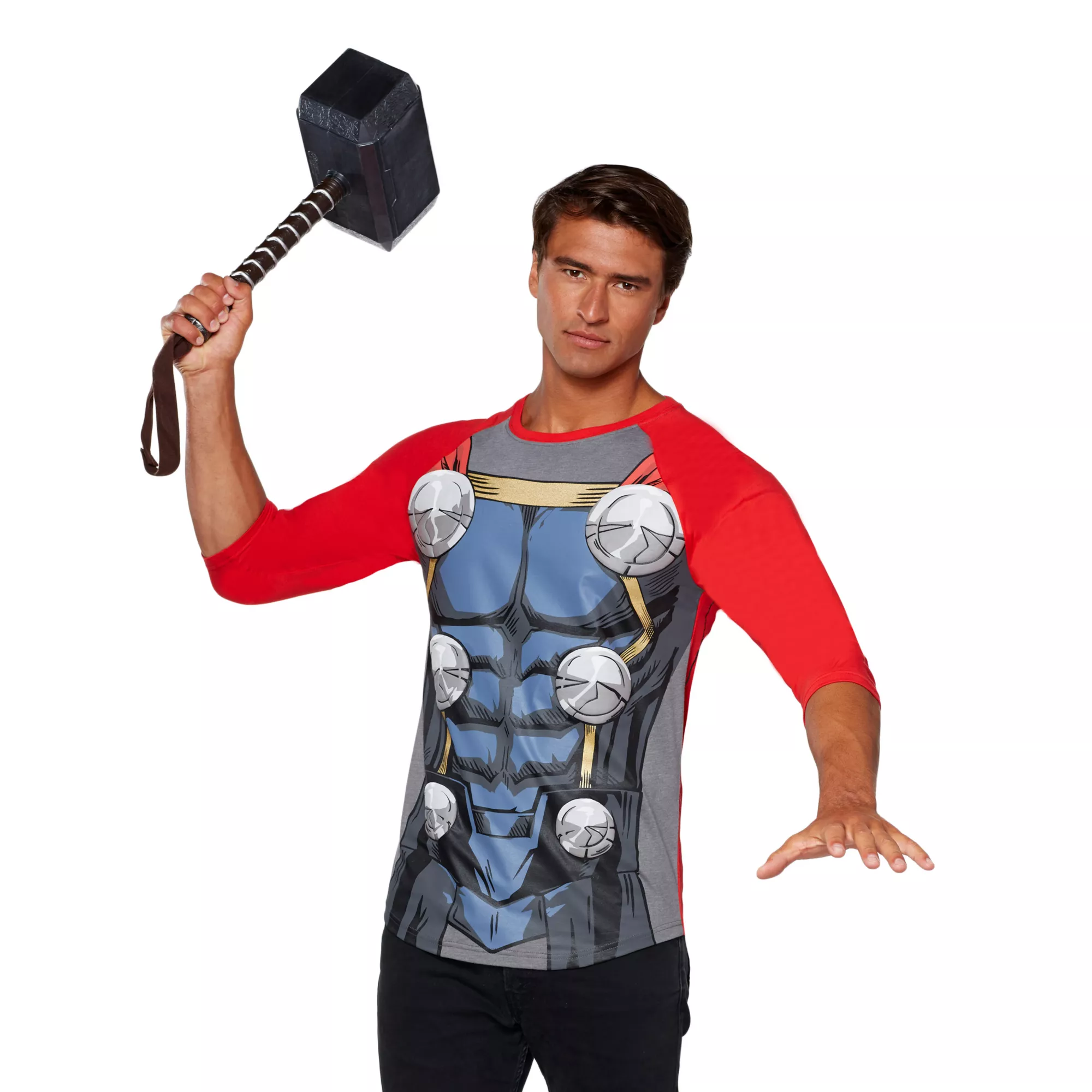 Raglan Thor T Shirt - Marvel at Spirit Halloween