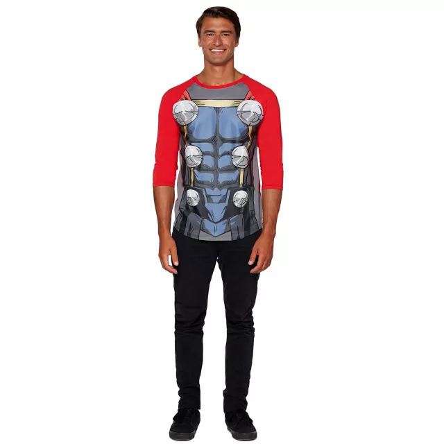 Raglan Thor T Shirt - Marvel at Spirit Halloween