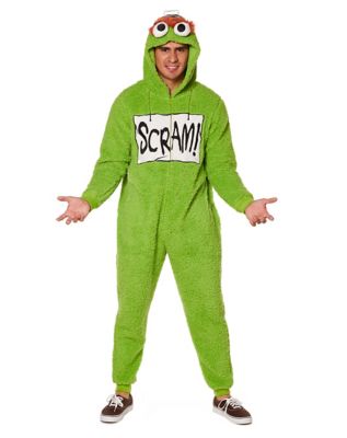 oscar the grouch costume adult