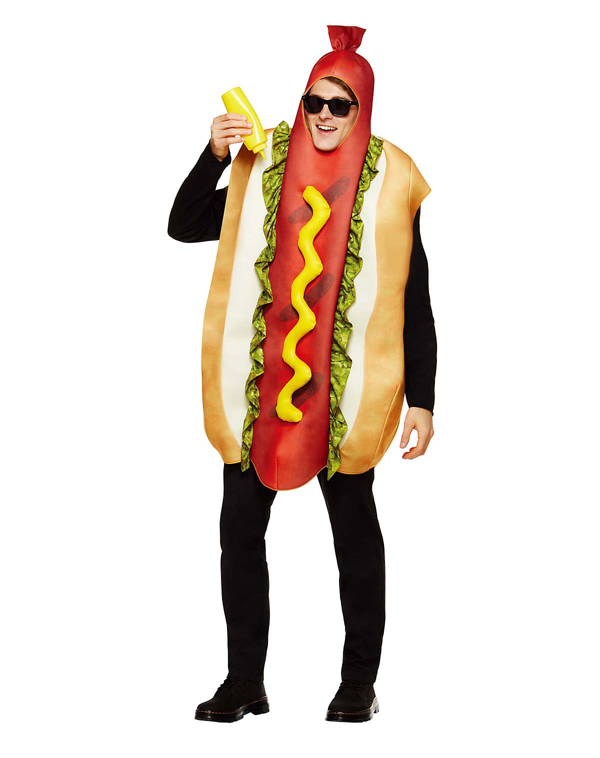 adult hot dog costume