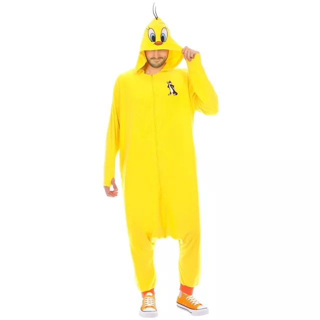Adult Tweety Bird One Piece Costume - Looney Tunes at Spirit Halloween