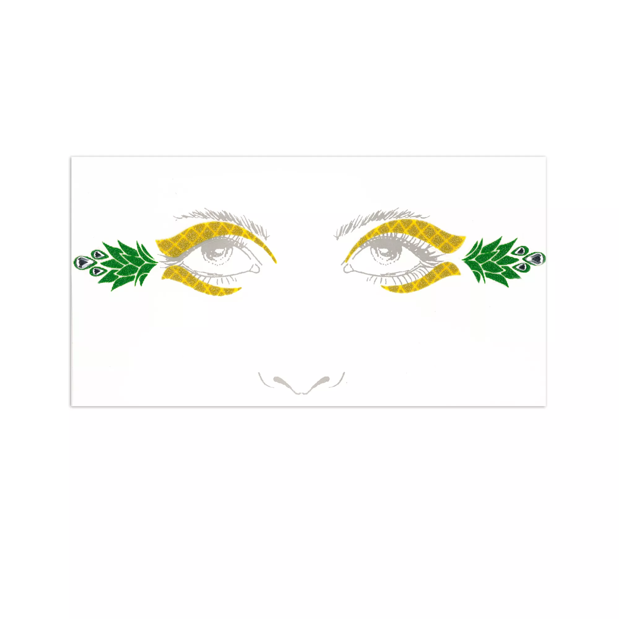 Pineapple Face Decal at Spirit Halloween