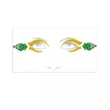 Pineapple Face Decal at Spirit Halloween