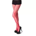 Red Devil Flame Fishnet Stockings at Spencer's