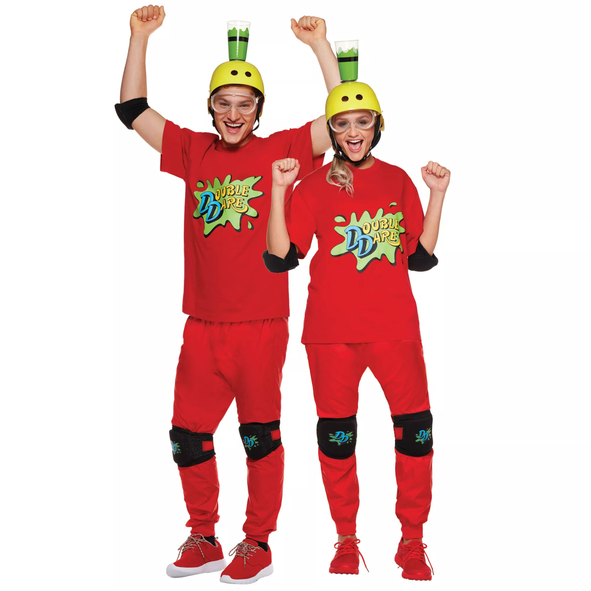 Adult Red Contestant Costume - Double Dare at Spirit Halloween