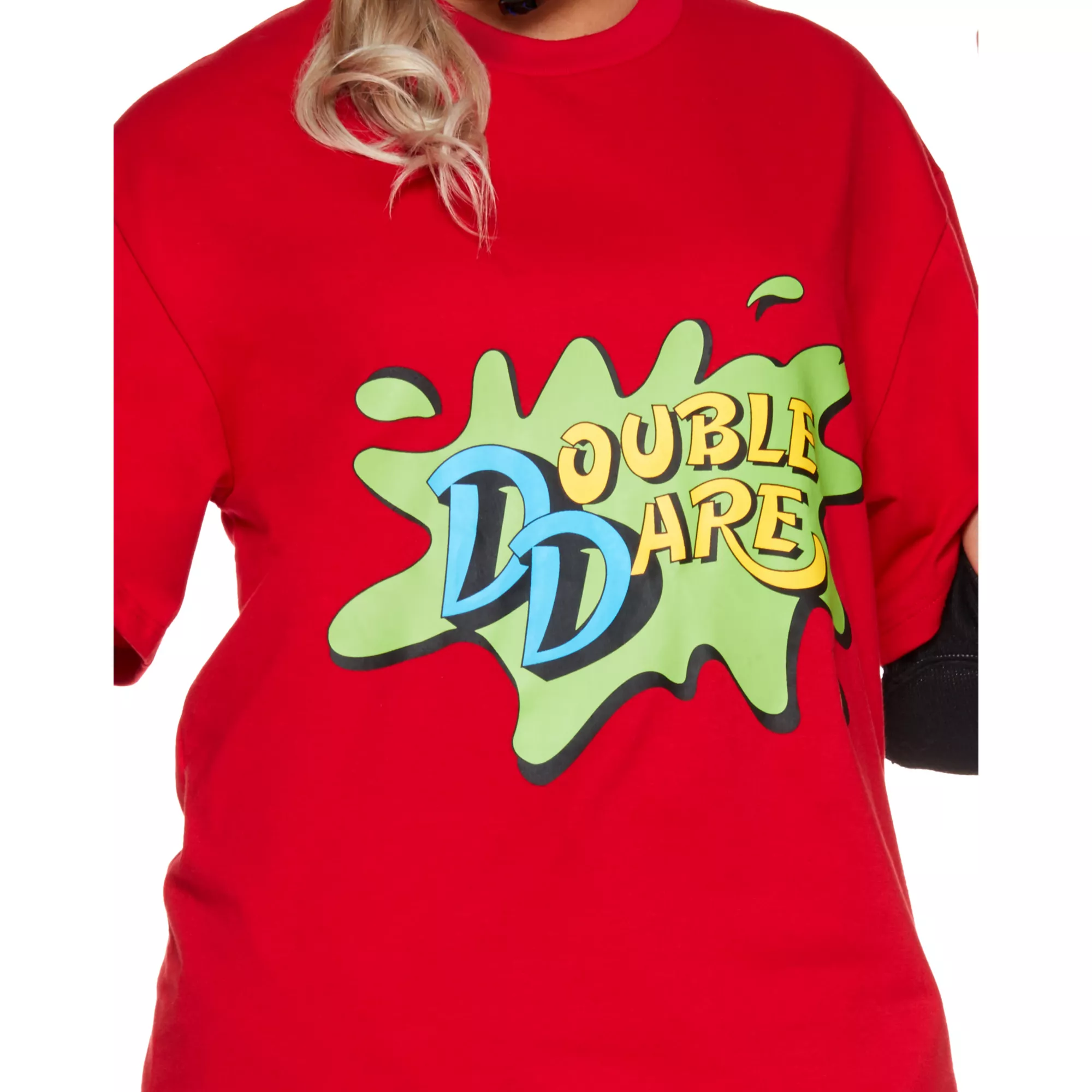 Adult Red Contestant Costume - Double Dare at Spirit Halloween