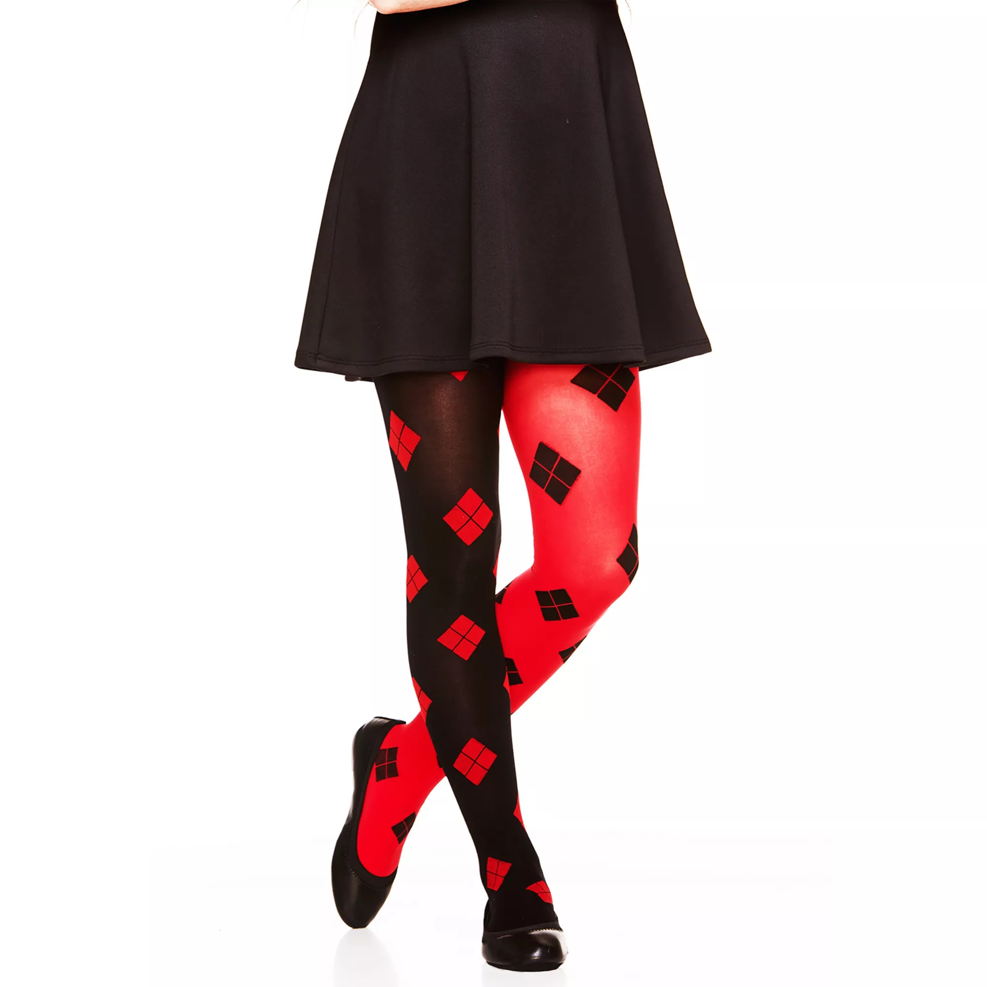 Harley Quinn Diamond Tights - DC Comics at Spirit Halloween