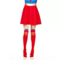 Supergirl Boot Tights - DC Comics at Spirit Halloween