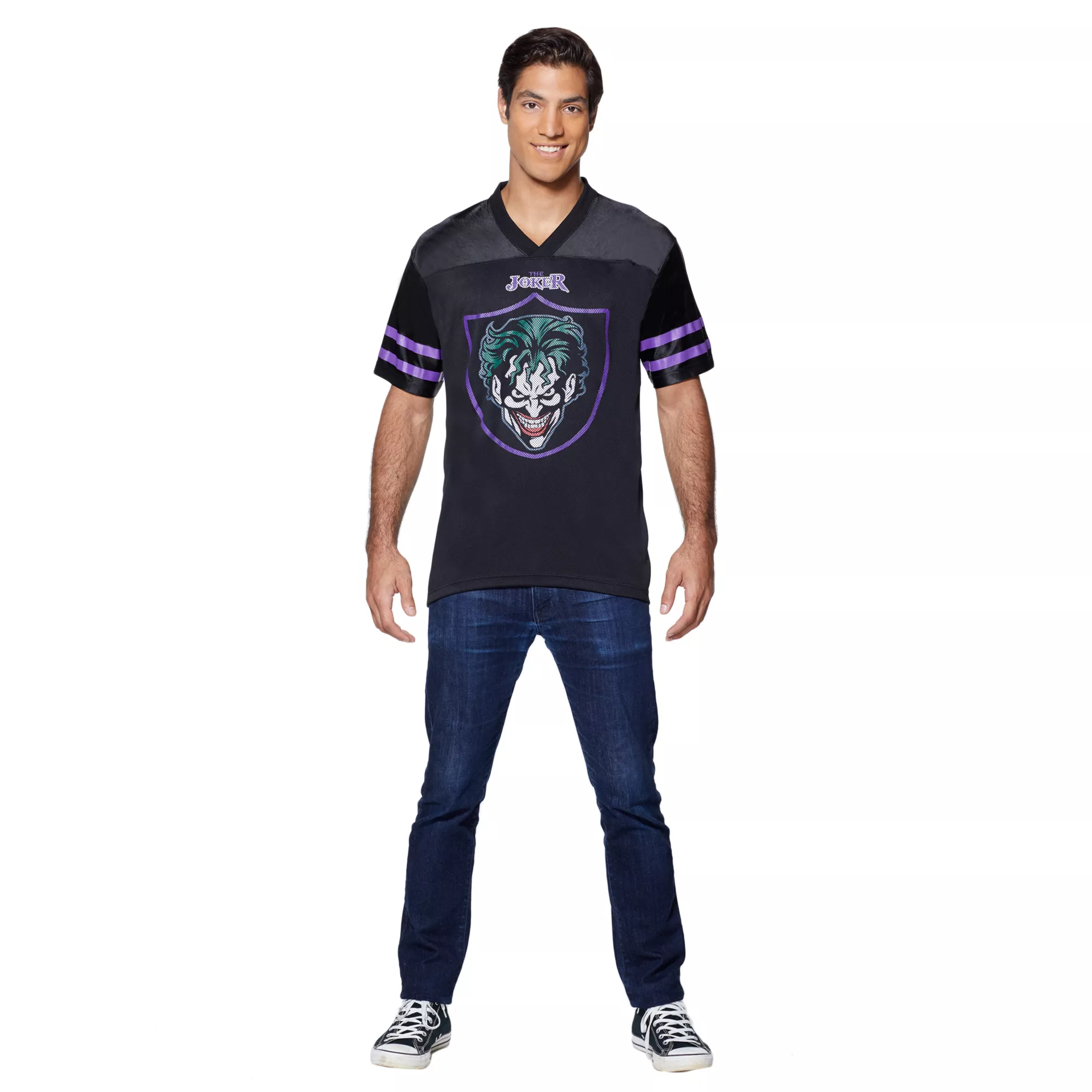Joker Football Jersey - DC Comics at Spirit Halloween