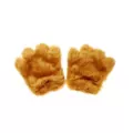 Brown Faux Fur Animal Paws at Spencer's