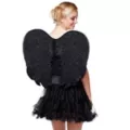 Black Velvet Angel Wings at Spencer's