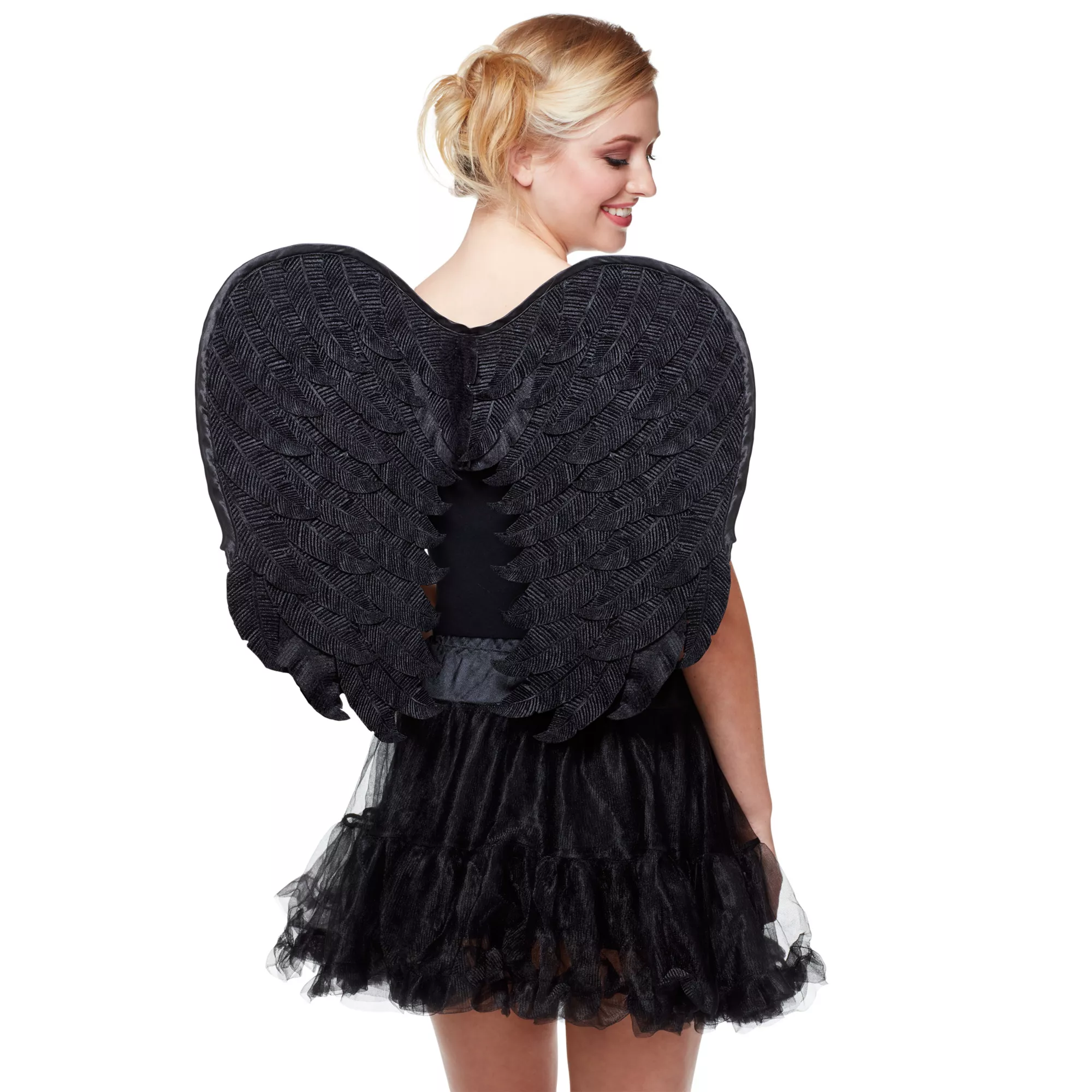 Black Velvet Angel Wings at Spencer's