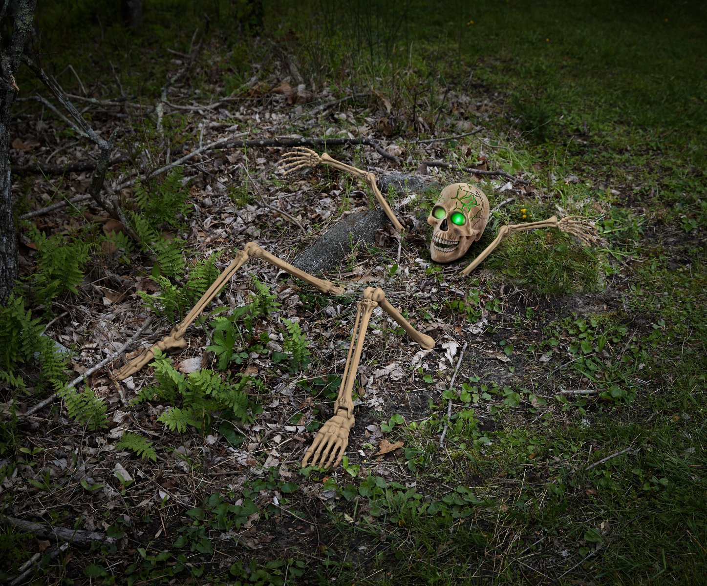 Light Up Skeletal Remains Groundbreaker