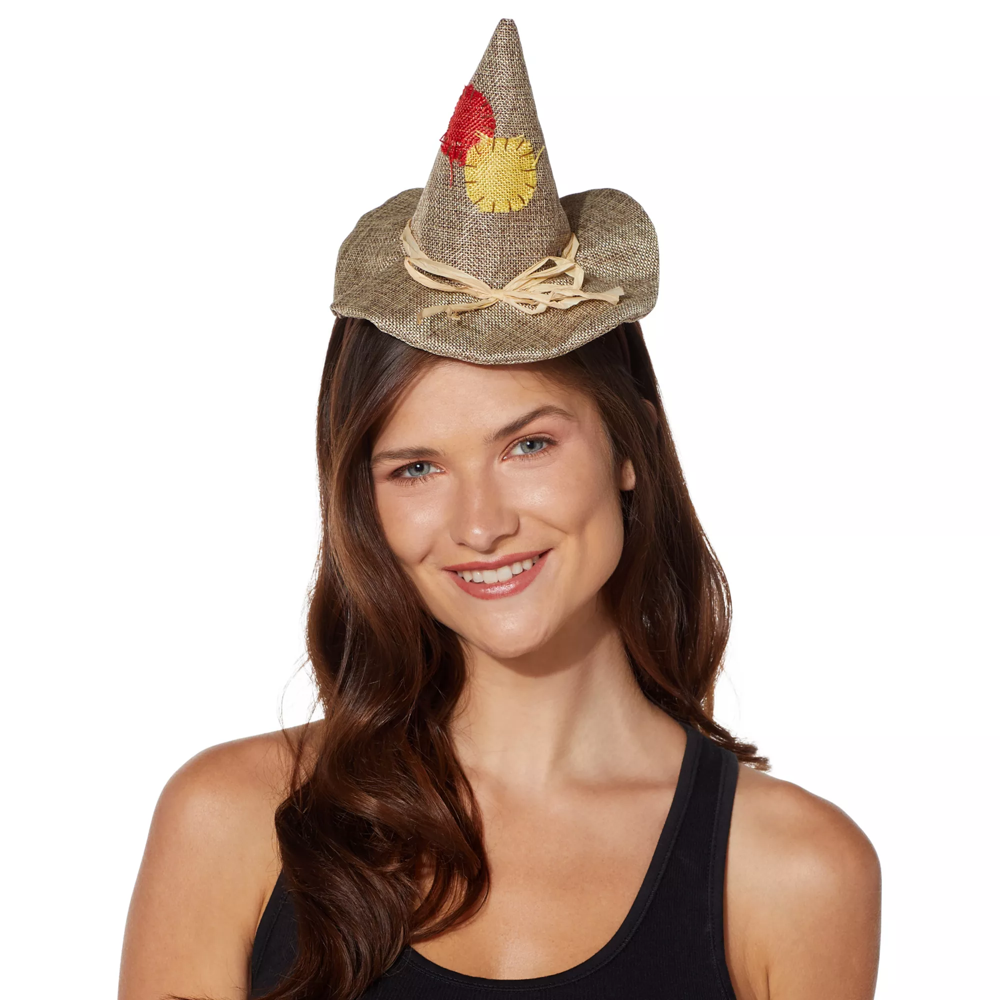 Scarecrow Mini Hat Fascinator at Spencer's