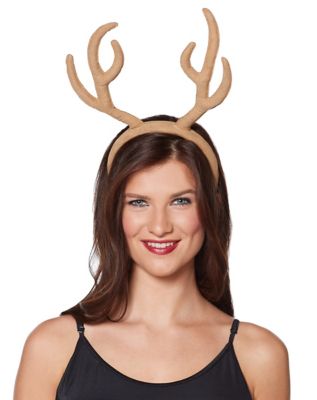 real deer antler headband