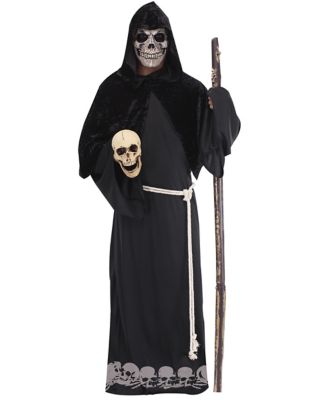 Halloween Skeleton Ghost Masks Cloak Haunted House Vampire Cosplay