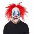 Light-Up Clown Full Mask at Spirit Halloween