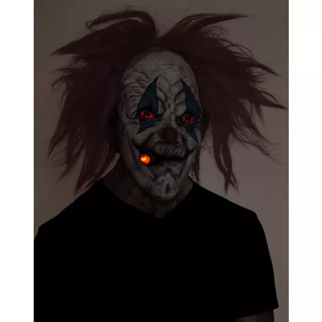 Light-Up Clown Full Mask at Spirit Halloween
