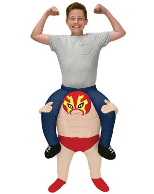 Kids Lucha Libre Piggyback Costume Spirithalloween Com