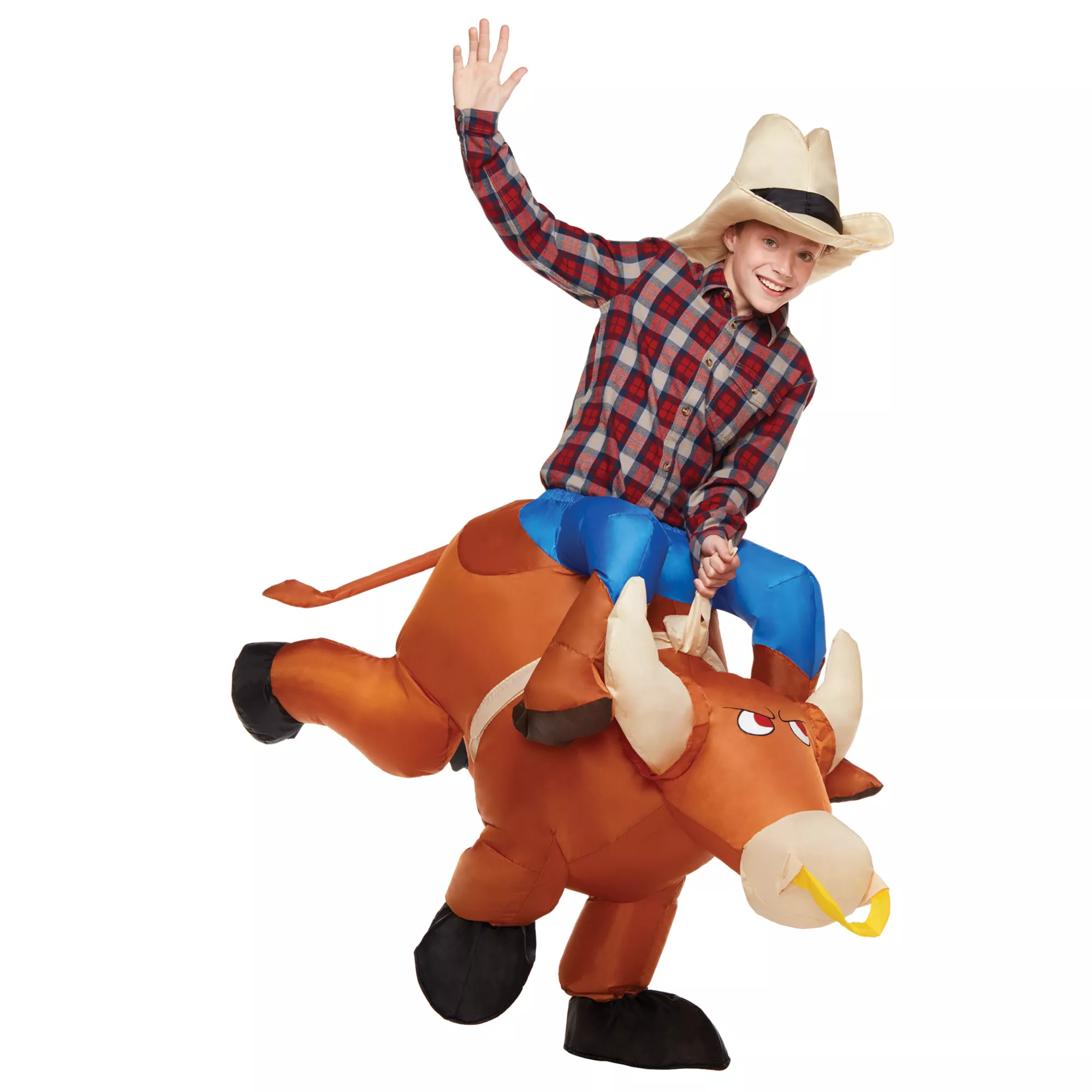 Kids Inflatable Bull Rider Costume at Spencer's