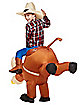 Kids Ride-On Inflatable Bull Costume