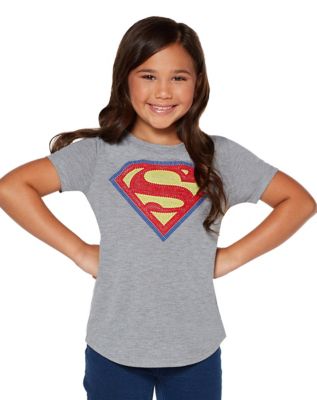 Supergirl t shirt girl sale