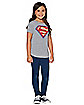 Kids Supergirl T Shirt - DC Comics