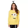Minion Face Sweater - Despicable Me at Spirit Halloween