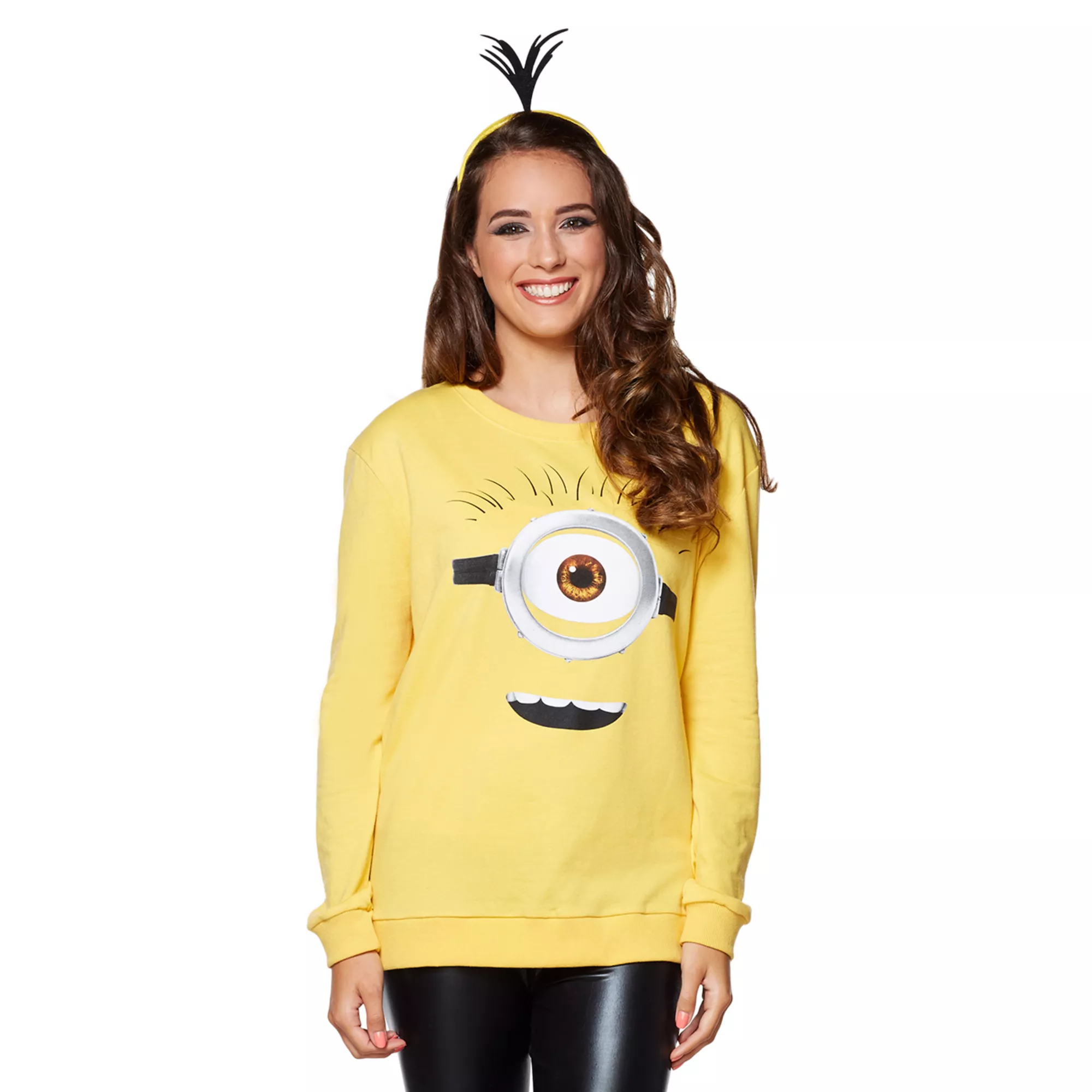 Minion Face Sweater - Despicable Me at Spirit Halloween