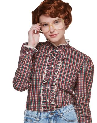 Adult Ruffle Barb Shirt - Stranger Things