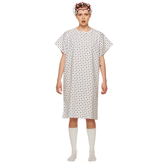 Adult Eleven Hospital Gown Costume - Stranger Things
