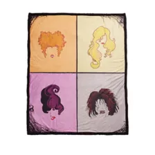Sanderson Sisters Sherpa Fleece Blanket - Hocus Pocus at Spencer's