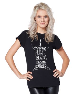 Black Flame T Shirt - Hocus Pocus