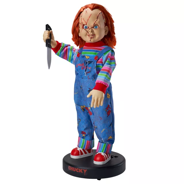 2 Ft Bump ‘N Go Chucky Animatronics – Decorations at Spencer's