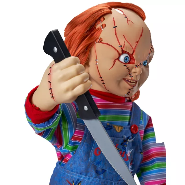 2 Ft Bump ‘N Go Chucky Animatronics – Decorations at Spencer's