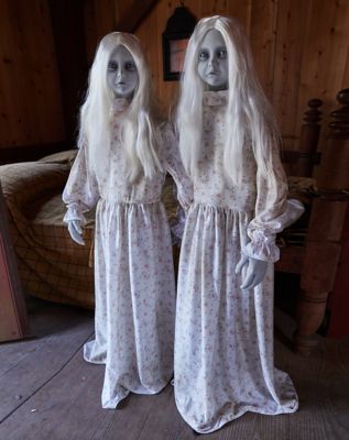 New Spirit Halloween Prop Leaked Featuring Creepy Twins ...