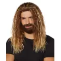 Dirty Blonde Wig and Beard at Spirit Halloween