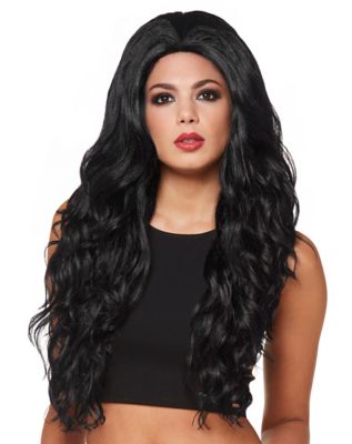 Black wig spirit halloween hotsell