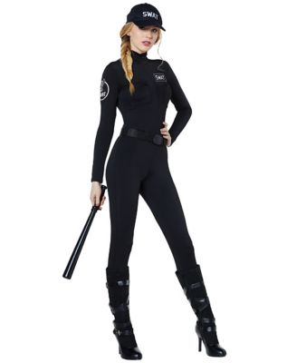 Halloween Cosplay Costume Adult Women and Men Bodysuit Catsuit