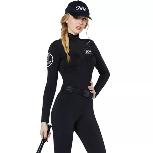 Adult SWAT Catsuit Costume at Spencer's